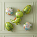 Dino Birthday Balloon Set – 5 Pcs