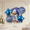 Sonic the Hedgehog Balloon Set – 5 Pcs