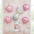 Mermaid Tail Party Balloon Set – 5 Pcs