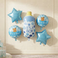 It's a Boy Baby Bottle Balloon Set – 5 Pcs