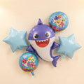 Baby Shark Pinkfong Balloon Set – 5 Pcs
