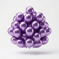 Metallic Purple Chrome Balloons – Premium Party Decoration