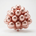 Metallic Rose Gold Chrome Balloons – Elegant Party Decoration