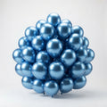 Metallic Blue Chrome Balloons – Premium Party Decoration